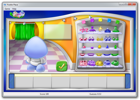 The Purble Place Cake Game